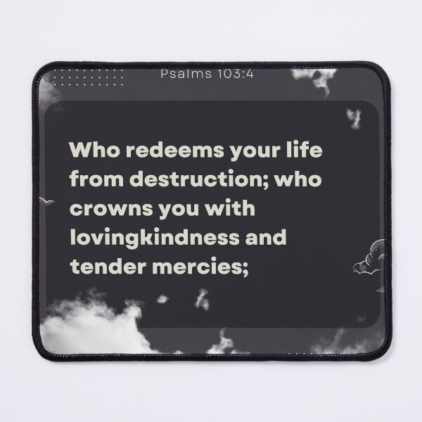 Item preview, Psalms 103:4 designed and sold by Undonemadenew.