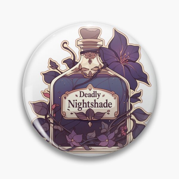 Item preview, Nightshade bottle designed and sold by MendaciousMina.