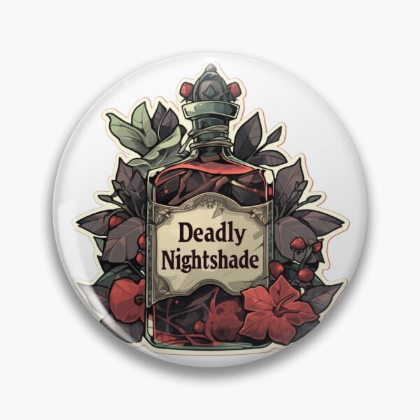 Item preview, Nightshade bottle designed and sold by MendaciousMina.