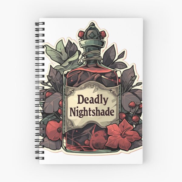 Item preview, Nightshade bottle designed and sold by MendaciousMina.