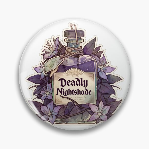 Item preview, Nightshade bottle designed and sold by MendaciousMina.