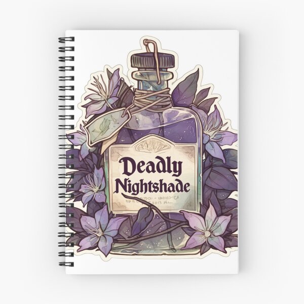 Item preview, Nightshade bottle designed and sold by MendaciousMina.