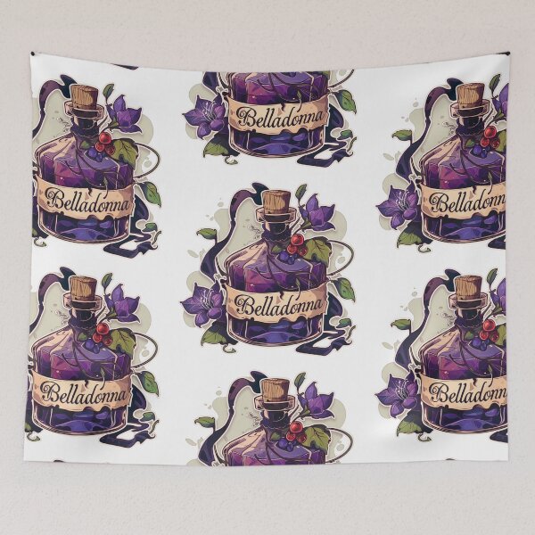 Item preview, Belladonna bottle designed and sold by MendaciousMina.