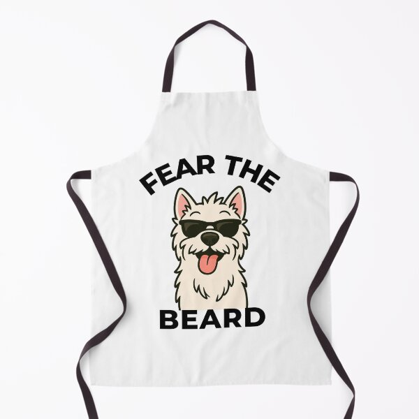 Item preview, Fear the Beard – Funny West Highland Terrier Graphic designed and sold by FurRealGifts.