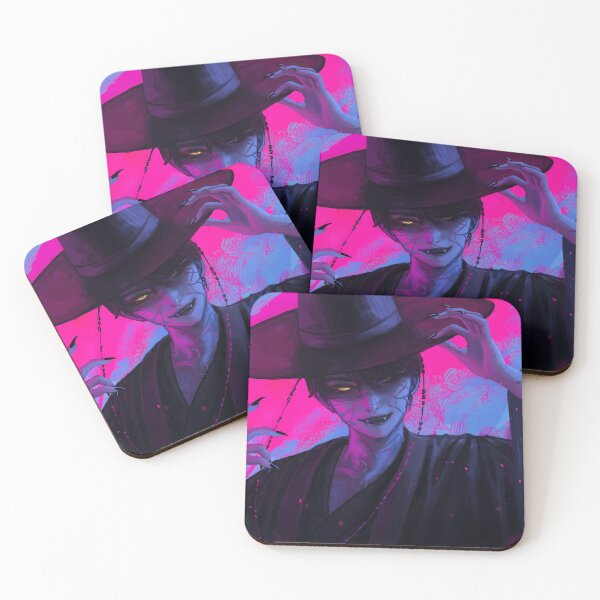 Item preview, Jinu KPop Hunters Demon Boy Intense Smile Sharp Nails Purple Magic Energy designed and sold by juniorcastros.