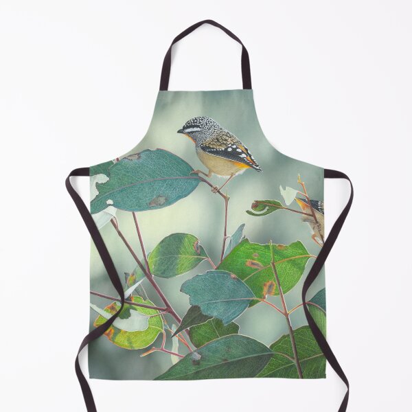Item preview, SPANGLED - Spotted Pardalotes designed and sold by Frances McMahon Watercolour Bird Artist.