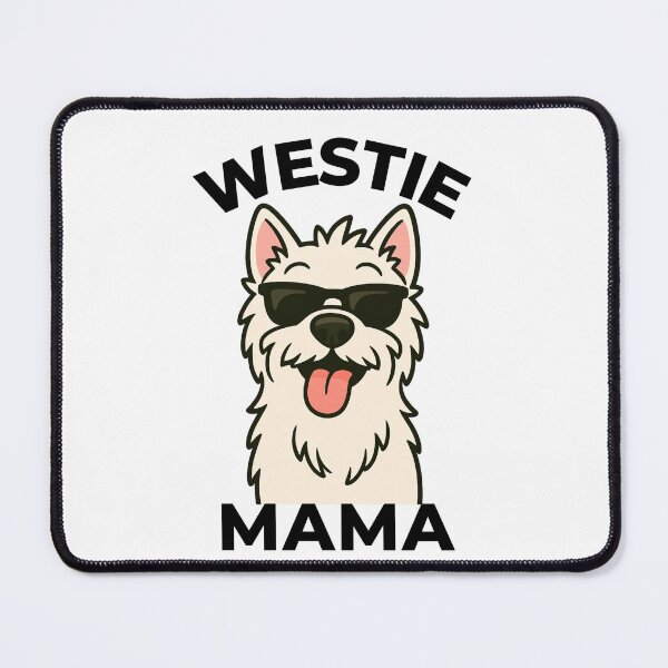 Item preview, Westie Mama – Cute West Highland Terrier Mom Graphic designed and sold by FurRealGifts.
