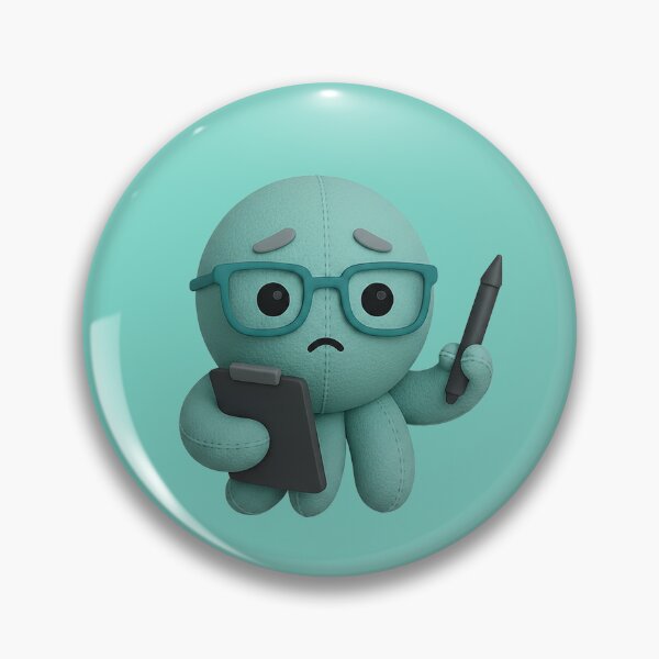 Item preview, Curious ISTJ Knowledge-Seeking Personality  Mood Octopus  designed and sold by TinaDu-.