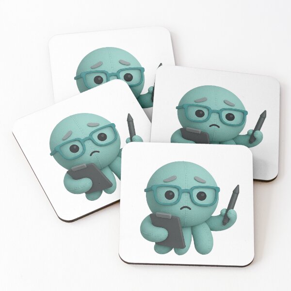 Item preview, Curious ISTJ Knowledge-Seeking Personality  Mood Octopus  designed and sold by TinaDu-.