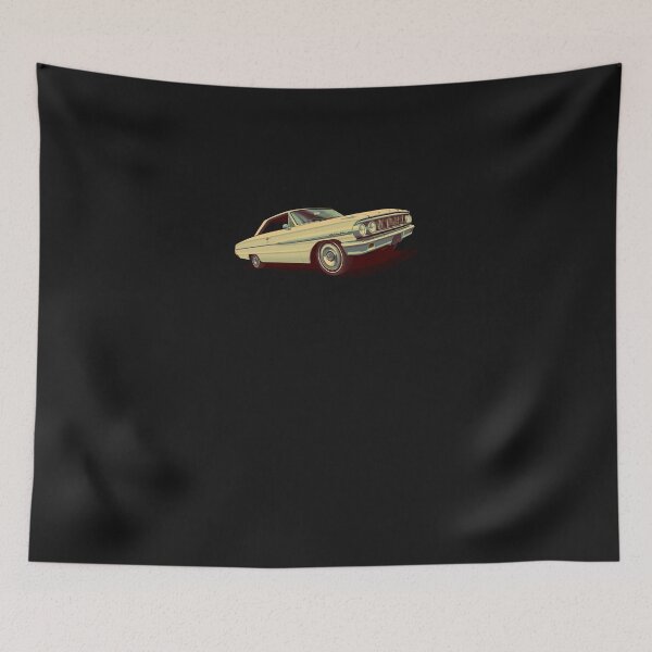 Item preview, 1964-Ford-Galaxie-500-In-Wimbledon-White designed and sold by GranvillBro.