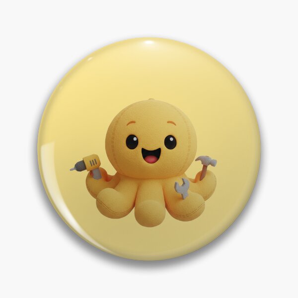 Item preview, Handy ISTP Skilled Problem-Solver Personality Mood Octopus Sticker  designed and sold by TinaDu-.