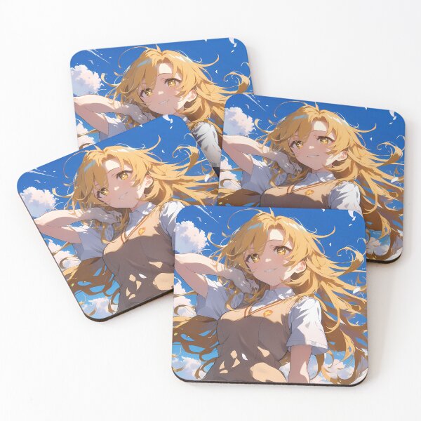 Item preview, Certain Scientific Shokuhou Misaki Railgun Anime Girl Golden Summer designed and sold by juniorcastros.