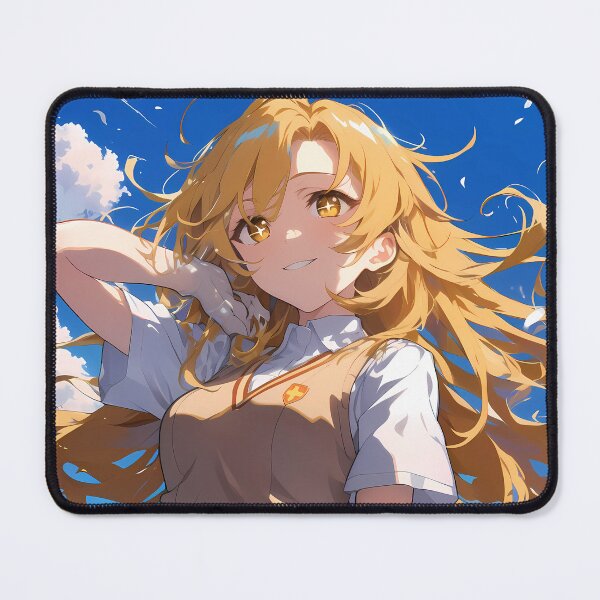 Item preview, Certain Scientific Shokuhou Misaki Railgun Anime Girl Golden Summer designed and sold by juniorcastros.