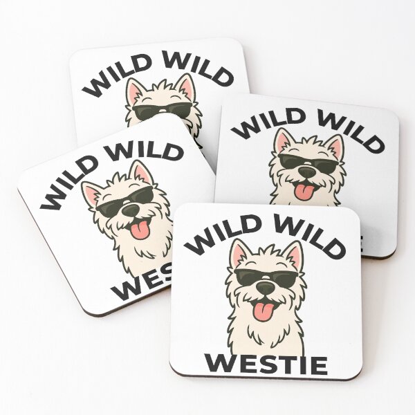 Item preview, Wild Wild Westie – Funny West Highland Terrier Graphic designed and sold by FurRealGifts.