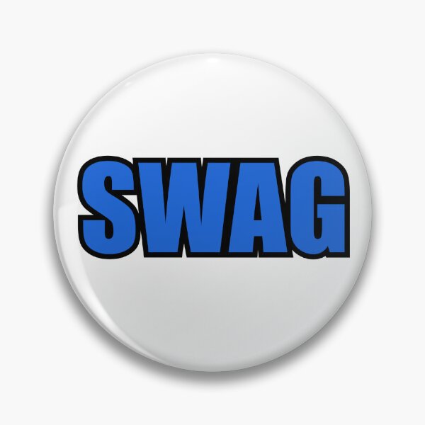 Item preview, Impact Text SWAG in blue designed and sold by theridman.