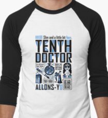 The Tenth Doctor Men's Baseball ¾ T-Shirt