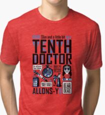 The Tenth Doctor Tri-blend T-Shirt