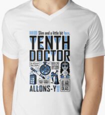 The Tenth Doctor Men's V-Neck T-Shirt