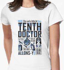 The Tenth Doctor Women's Fitted T-Shirt