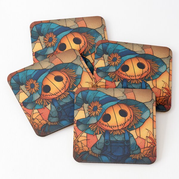 Item preview, Pumpkin Head Scarecrow Halloween Art designed and sold by Art of Ngu.