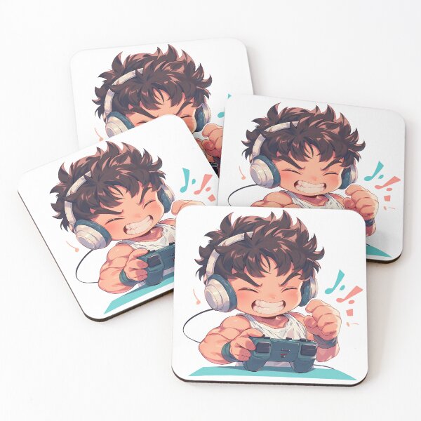 Item preview, Grappler Baki Hanma Cute Chibi Gaming Controller Baki Anime designed and sold by juniorcastros.