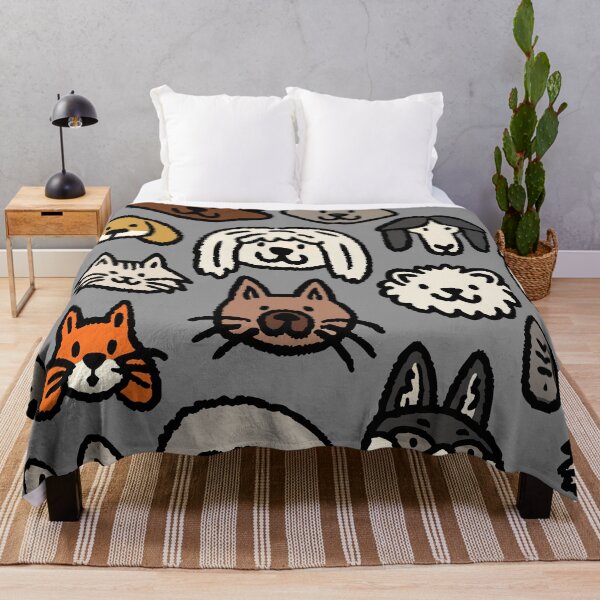 Item preview, Cute Dogs and Cats Pattern, Cartoon Doodle Pet Illustration designed and sold by Timegraf.