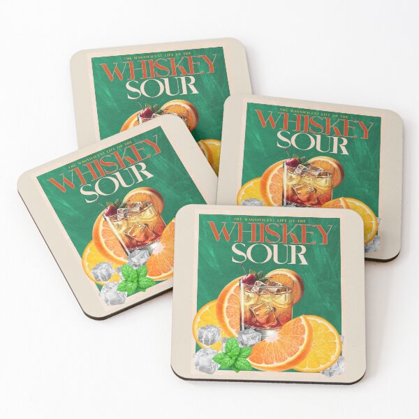 Item preview, THE MAGNIFICENT LIFE OF THE WHISKEY SOUR designed and sold by alegnacreates.