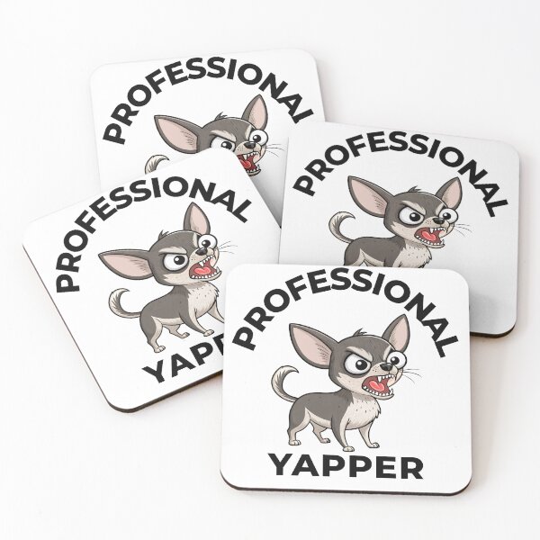 Item preview, Professional Yapper – Funny Black Chihuahua Graphic designed and sold by FurRealGifts.