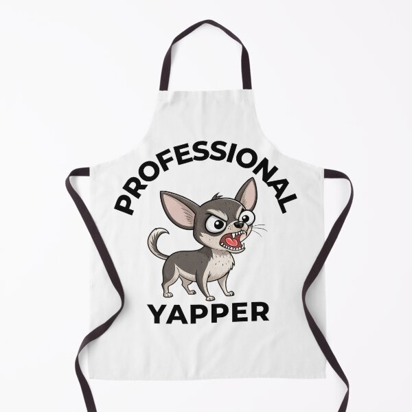 Item preview, Professional Yapper – Funny Black Chihuahua Graphic designed and sold by FurRealGifts.