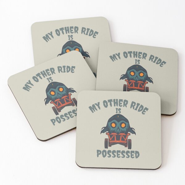 Item preview, My Other Ride Is Possessed – Haunted Roller Coaster Halloween designed and sold by Coaster Culture Industries.