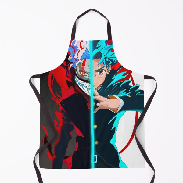 Item preview, Anime Okarun Dandadan Split Duality Neon Contrast Action designed and sold by earlobejerk.