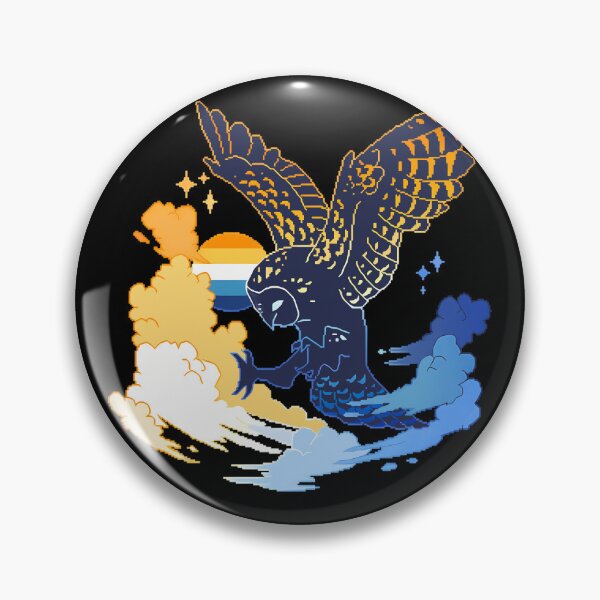 Item preview, Aroace Flag Lgbt Pride Owl Pixel Art   Requested designed and sold by NellieBolesd.