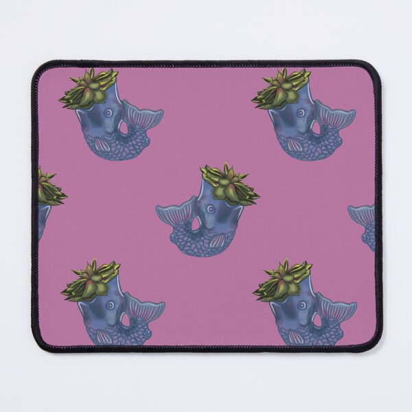 Item preview, Fish Vase 2-Pattern-Light Pink designed and sold by deblevart.