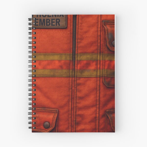 Item preview, FIRE DEPARTMENT THEME Ember Jacket Design  designed and sold by CleverCulture.