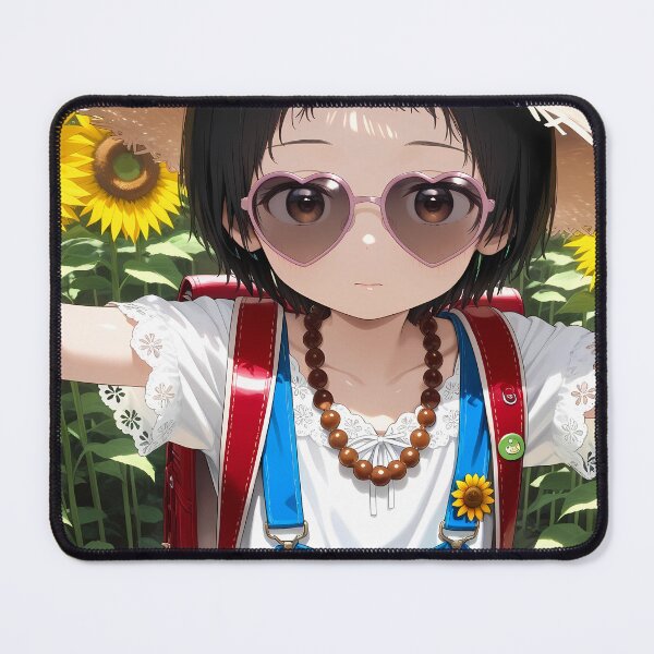 Item preview, Shizuka Kuze Sunflower Fields Takopi Original Sin Anime Girl designed and sold by earlobejerk.
