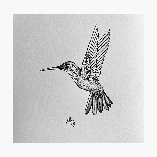 Item preview, humming bird  designed and sold by morgsscribbles5.