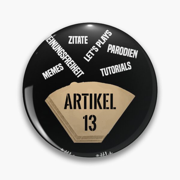Item preview, Article 13 Upload Filter Design designed and sold by NellieBolesd.