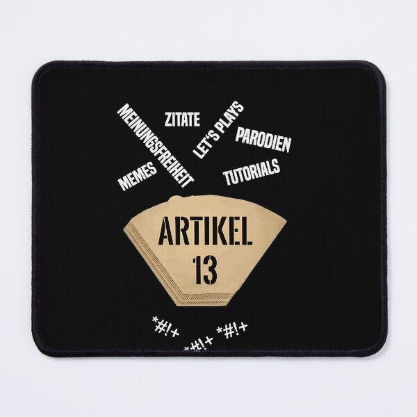 Item preview, Article 13 Upload Filter Design designed and sold by NellieBolesd.