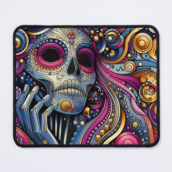 Item preview, Catrina Illustration - Vibrant Day of the Dead Art designed and sold by  Ojo de Lilith.