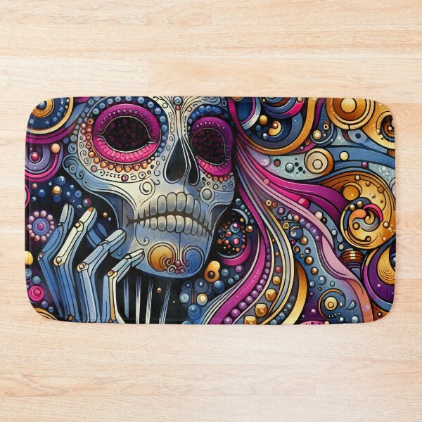Item preview, Catrina Illustration - Vibrant Day of the Dead Art designed and sold by  Ojo de Lilith.