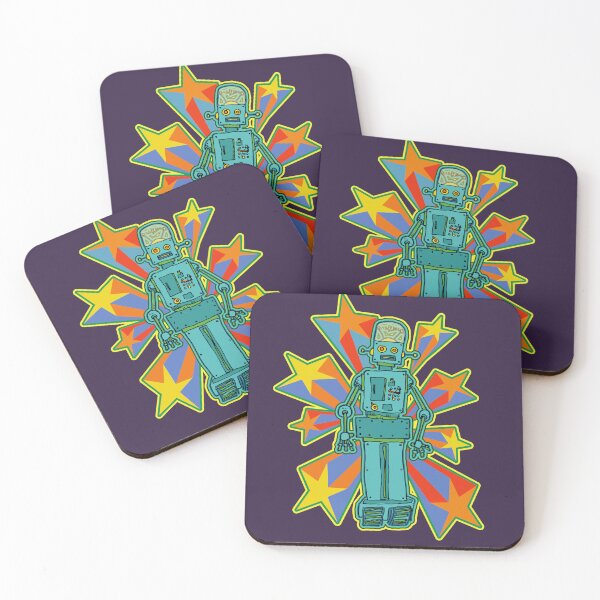 Item preview, Robot with Stars designed and sold by tds shop.