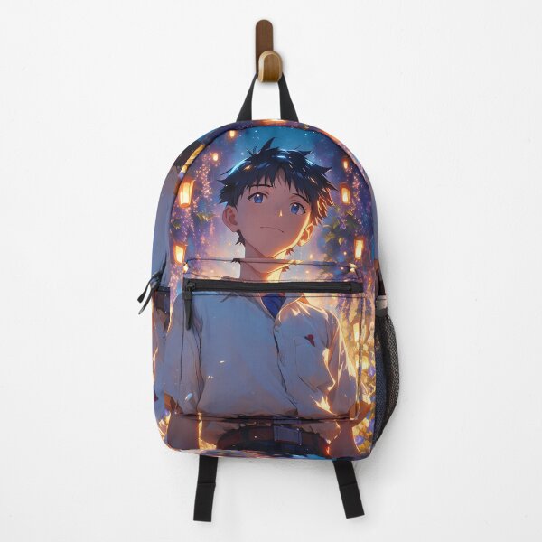 Artikelvorschau, Neon Genesis Ruhiger Laternenpfad Reise Shinji Ikari Evangelion Anime entworfen und verkauft von earlobejerk.