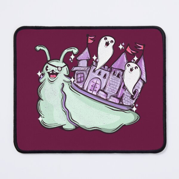 Item preview, happy pirate snail - ghosts, haunted house, halloween snail designed and sold by crestfallenmermaid.