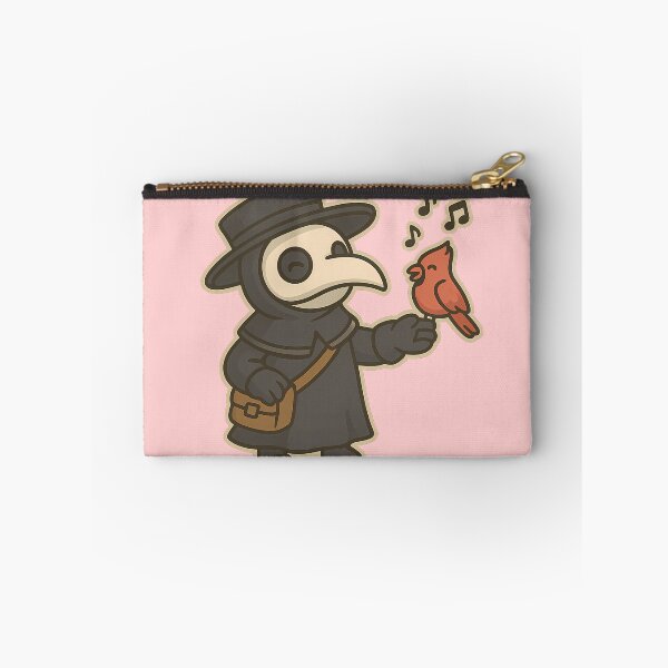 Item preview, Plague Doctor & Songbird – Cute Spooky Friendship Design designed and sold by designsbyhw.