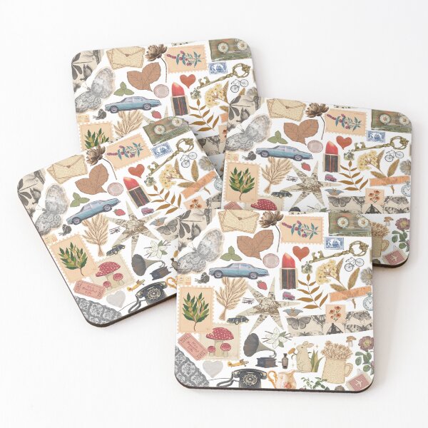 Item preview, Aesthetic Vintage Scrapbook Illustration – Retro Collage Style Design designed and sold by Furkan Al-Gburi.
