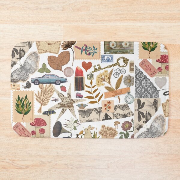 Item preview, Aesthetic Vintage Scrapbook Illustration – Retro Collage Style Design designed and sold by Furkan Al-Gburi.
