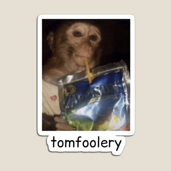 Item preview,  Tomfoolery Funny Monkey designed and sold by HongAvery0.