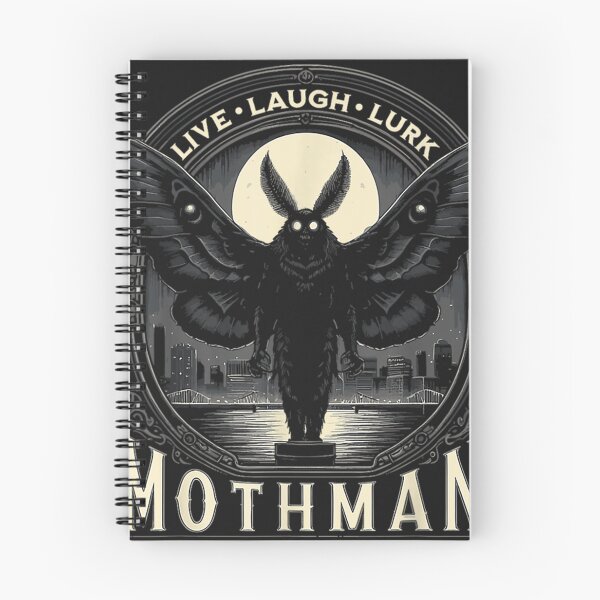 Item preview, Mothman Live Love Lurk Cryptid Cryptozoology designed and sold by YashneHood.