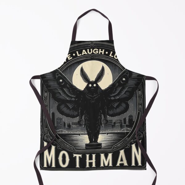 Item preview, Mothman Live Love Lurk Cryptid Cryptozoology designed and sold by YashneHood.