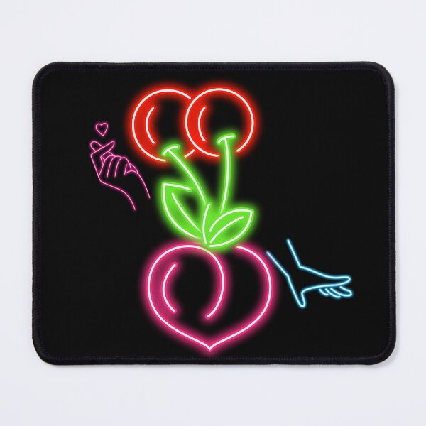 Item preview, Neon Cherry Peach Love designed and sold by THMKagutsuchi.